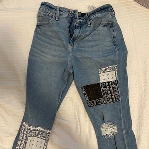 Patchwork Hollister Jeans